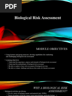 Biological Risk Assessment