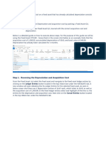 Correcting The Acquisition Cost On A Fixed Asset That Has Already Calculated Depreciation Consists of