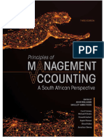 Principles of Management Accounting