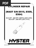 Cylinder Repair (MAST S/N D515, E509, E564)