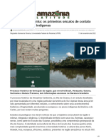 Amazônia Caribenha Os Primeiros Séculos de Contato Entre Europeus e Indígenas