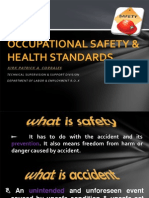 Occupational Safety and Health STD