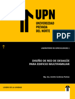 15 - Diseño de Red de Desagüe para Edificio Multifamiliar PDF