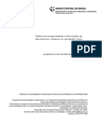 Tabela de Temporalidade Area Meio Internet