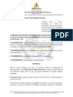 DECRETO #017.2023 - Semana Santa 2024