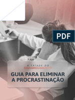 Guia para Eliminar A Procrastinação