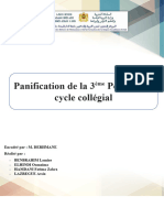 Plannification TRAVAIL FINAL