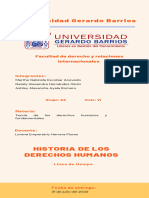 Infografia Historia de Los Derechos Humanos