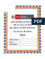 T21-Registro Auxiliar 4 Años