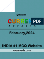 Current Affairs February 2024 PDF