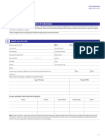 Car Insurance Application Form