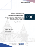 Informe de Derechos de Autor Ejemplo