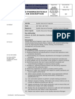 JD-011 Job Discription of Quality Assurance Inspector