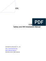 CC8800C CMTS Safety and HW Installation Manual-Optical (Informal) - R004-20160108