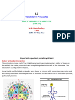 L5-6 Translation in Prokaryotes