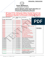 2024-03-16-Date-Sheet Generci Elective - 23-Sem - II