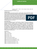 Compiler Design: Prof. Santanu Chattopadhyay