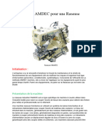 Detude Amdec Pour Une Raseuse: Initialisation