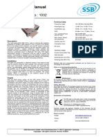 DBA 270 VHF UHV放大器說明書