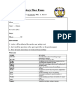 Grade 9 Technology Final Exam 