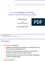 NLP1 Lecture5