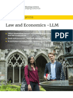 Law and Economics