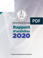 6464b629555ad - RAPPORT D'ACTIVITÉS DGI 2020