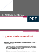 T 0 Biología El Método Científico