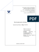 Trabalho de Trabalho de Campo Da Disciplina de Metodologia de Investigação Científica I