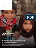 Mental Health and Psychosocial Support Assessment