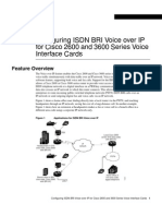 3600 Config ISDN BRI Voice Over IP