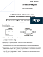 Enoncé Élève Brevet Blanc2022 Version3