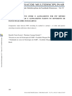 Estudo Comparativo Entre O Alongamento Por FNP Método Contrair - Relaxar E Alongamento Passivo No Movimento de Flexão de Quadril em Bailarinas