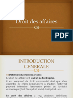 Cours Droit Des Affaires