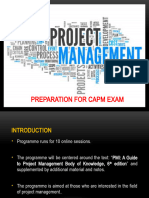 CAPM Week 1 - 6th Edition-FM