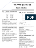 II Lista Geral de Termoquímica