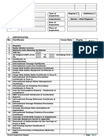 B-01 - Vessel Inspection Report