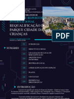 Estudo de Repertório Internacional Sobre Projectos de Requalificação Urbana