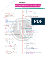 Carbonyl Compounds and Carboxylic Acid - Med Easy - Yakeen 2.0 2024 (Legend)