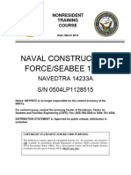 NAVEDTRA 14233A Naval Construction Force - Seabee 1 & C