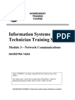 NAVEDTRA 14224 Information Systems Technician Training Series, Module 03 - Network Communications