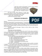 3 - Produção de Texto (Crônica)