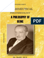 Dr. Babu M.N. - Heidegger's Hermeneutical Phenomenology - A Philosophy of Being