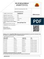 Ignou December-2023 - Hall Ticket - Admit Card