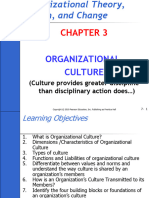 Chapter 3 Organizational Culture