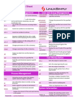 Linux Devops Commands Cheat Sheet by Linuxsimply