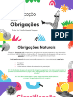 Classificação Das Obrigações