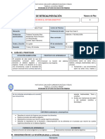 Estructura Del Plan de Retroalimentación Iespp MGP