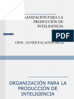 2 Organización para La Produccion de Inteligencia