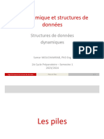 Algorithmes Et Structures de Données - Les Piles Et Files